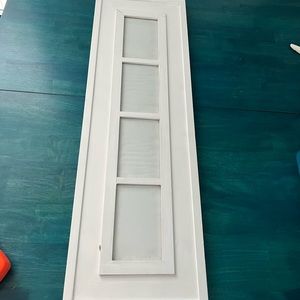 Shabby chic quad picture frame